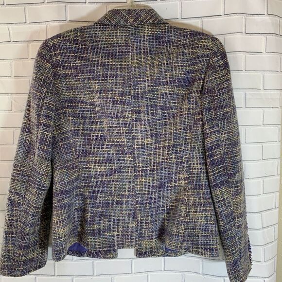 42 Purificacion Garcia Woven Tweed Jacket - Picture 2 of 6